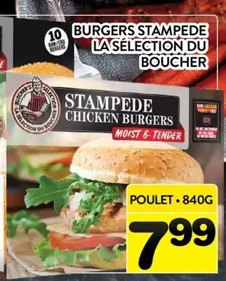 Supermarché PA BURGERS STAMPEDE LA SÉLECTION DU BOUCHER offer