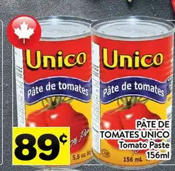 Supermarché PA PÂTE DE TOMATES UNICO | Tomato Paste offer