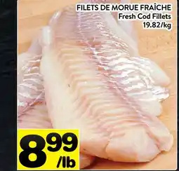 Supermarché PA FILETS DE MORUE FRAÎCHE | Fresh Cod Fillets offer