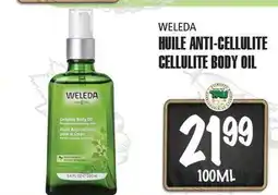 Marches Tau HUILE ANTI-CELLULITE WELEDA offer