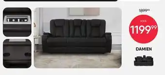 Meubles RD Damien - Modular Reclining Sofa with Drop-Down Backrest and Cup Holders - 3 pcs offer