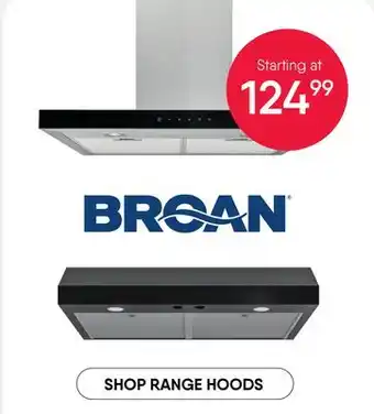 Meubles RD RANGE HOODS offer