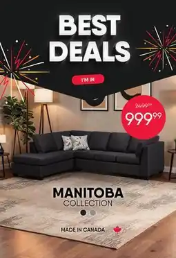 Meubles RD MANITOBA COLLECTION offer