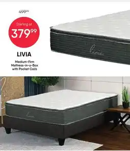 Meubles RD Medium-Firm Mattress-in-a-Box with Pocket Coils offer