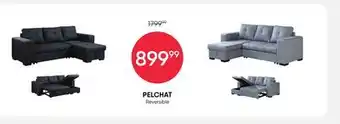 Meubles RD Pelchat - Reversible Convertible Sofa with Storage offer
