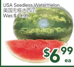 Ample Food Market USA Seedless Watermelon offer