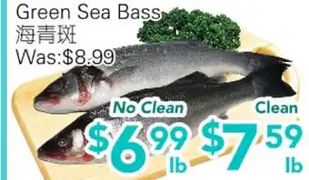 Ample Food Market Green Sea Bass offer