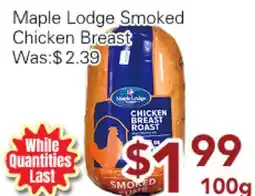 Ample Food Market Maple Lodge Smoked Chicken Breast offer