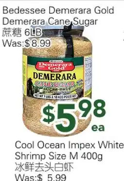 Ample Food Market Bedessee Demerara Gold Demerara Cane Sugar offer
