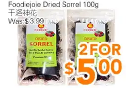 Ample Food Market Foodiejoie Dried Sorrel offer