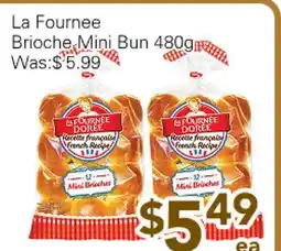 Ample Food Market La Fournee Brioche Mini Bun offer