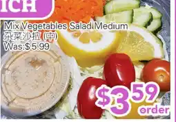 Ample Food Market Mix vegetables salad medium offer