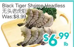 Ample Food Market Black Tiger Shrimp Headless offer