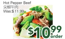 Ample Food Market Hot Pepper Beef offer
