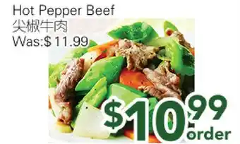 Ample Food Market Hot Pepper Beef offer