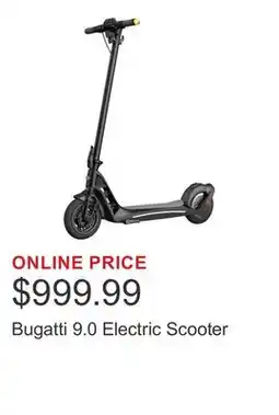 Costco Bugatti 9.0 Electric Scooter offer