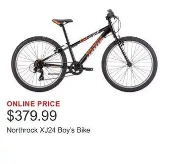 Costco Northrock XJ24 Boy's Bike offer
