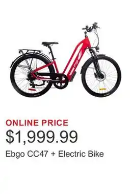 Costco Ebgo CC47 + Electric Bike offer