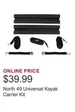 Costco North 49 Universal Kayak Carrier Kit offer