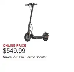 Costco Navee V25 Pro Electric Scooter offer
