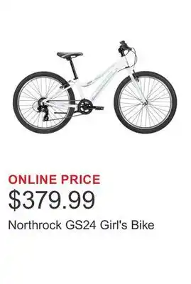 Costco Northrock GS24 Girl's Bike offer