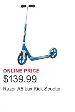 Costco Razor A5 Lux Kick Scooter offer