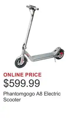 Costco Phantomgogo A8 Electric Scooter offer