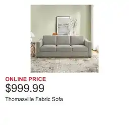 Costco Thomasville Fabric Sofa offer