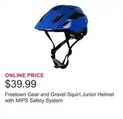 Costco Freetown Gear and Gravel Squirt Junior Helmet with MIPS Safety System offer