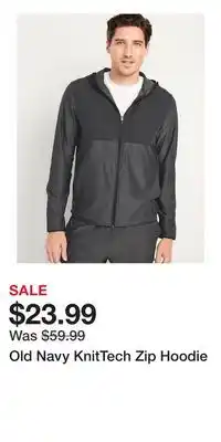 Old Navy Old Navy KnitTech Zip Hoodie offer
