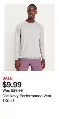 Old Navy Old Navy Performance Vent T-Shirt offer
