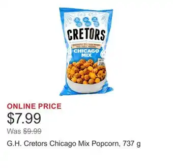 Costco G.H. Cretors Chicago Mix Popcorn, 737 g offer