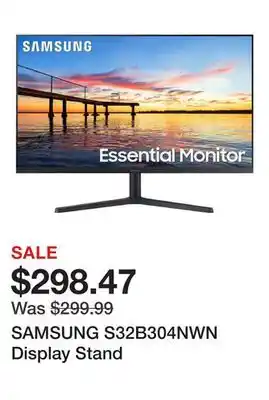 Newegg SAMSUNG S32B304NWN Display Stand offer
