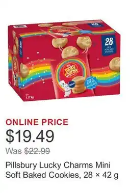 Costco Pillsbury Lucky Charms Mini Soft Baked Cookies, 28 × 42 g offer