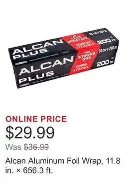 Costco Alcan Aluminum Foil Wrap, 11.8 in. × 656.3 ft offer