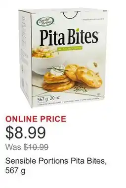 Costco Sensible Portions Pita Bites, 567 g offer