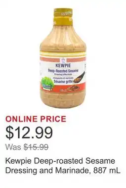 Costco Kewpie Deep-roasted Sesame Dressing and Marinade, 887 mL offer