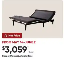 Sleep Country Casper Max Adjustable Base offer