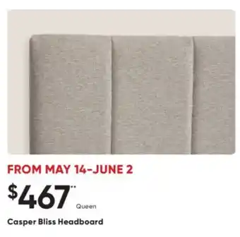 Sleep Country Casper Bliss Headboard offer