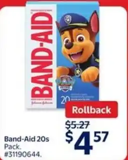 Walmart Band-Aid offer