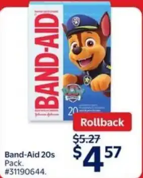 Walmart Band-Aid offer