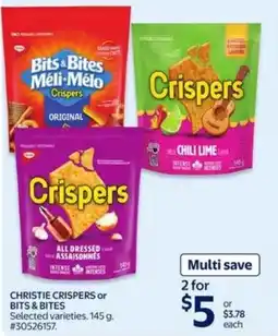 Walmart Christie crispers or bits & bites offer