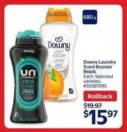 Walmart Downy laundry scent booster beads offer