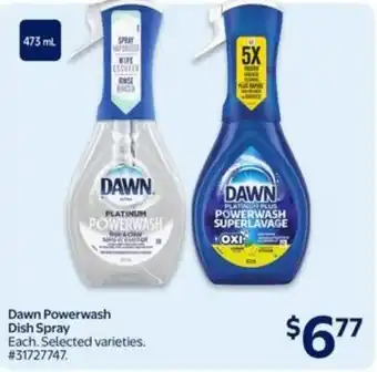 Walmart Dawn powerwash dish spray offer