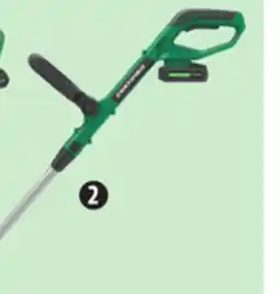 Canadian Tire Certified 20V Grass Trimmer, 12 with 2Ah battery & charger offer