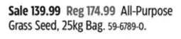 Canadian Tire Garden-club All-Purpose Grass Seed offer