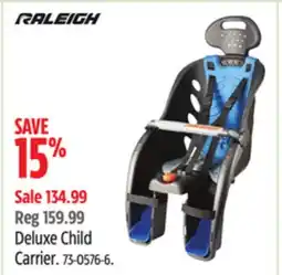 Canadian Tire Raleigh Deluxe Child Carrier offer