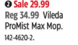 Canadian Tire Vileda ProMist Max Mop offer