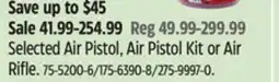 Canadian Tire Selected Air Pistol, Air Pistol Kit or Air Rifle offer