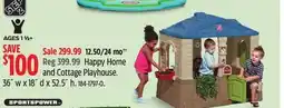 Canadian Tire Happy Home and Cottage Playhouse offer